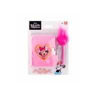   Minnie Mouse plüss napló tollal – Disney titkos napló gyerekeknek