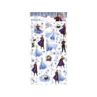   Jégvarázs csillogós matrica – Frozen dekor matrica gyerekeknek